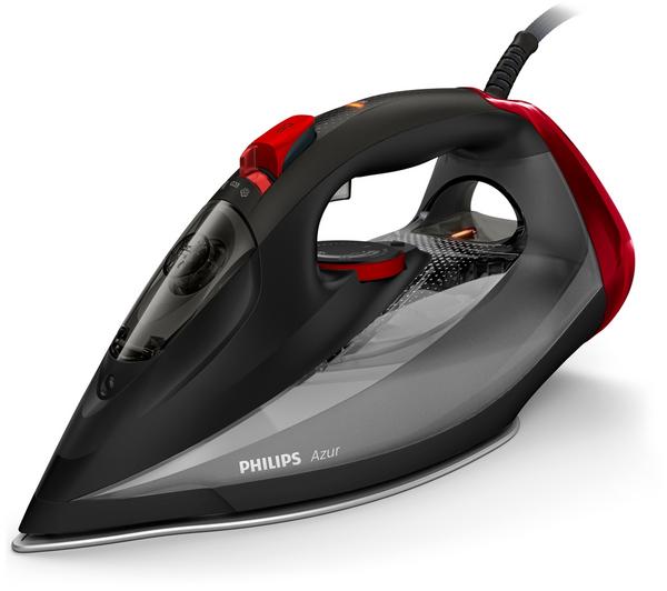 PHILIPS Azur GC4567/86 Steam Iron - Black & Red image number 0