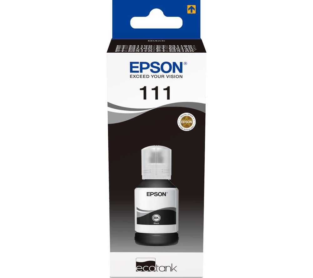 Click to view product details and reviews for Epson Ecotank 111 Black Ink Bottle Cyan.