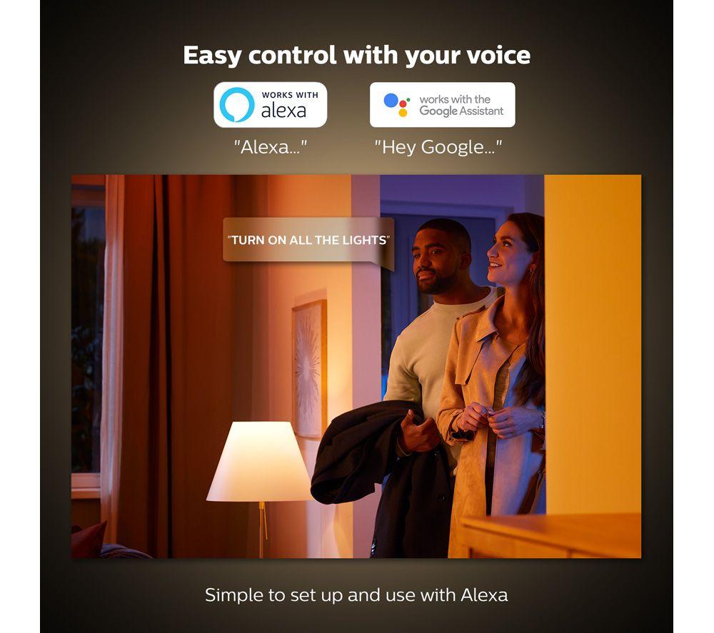 PHILIPS HUE Go 2.0 White & Colour Ambiance Smart Portable Light with Bluetooth image number 7 of 11
