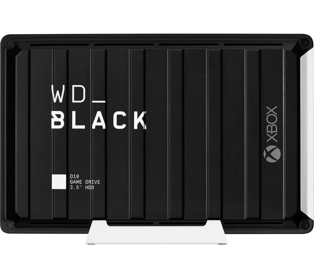 Image of WD _BLACK D10 External Game Drive for Xbox One - 12 TB, Black, Black