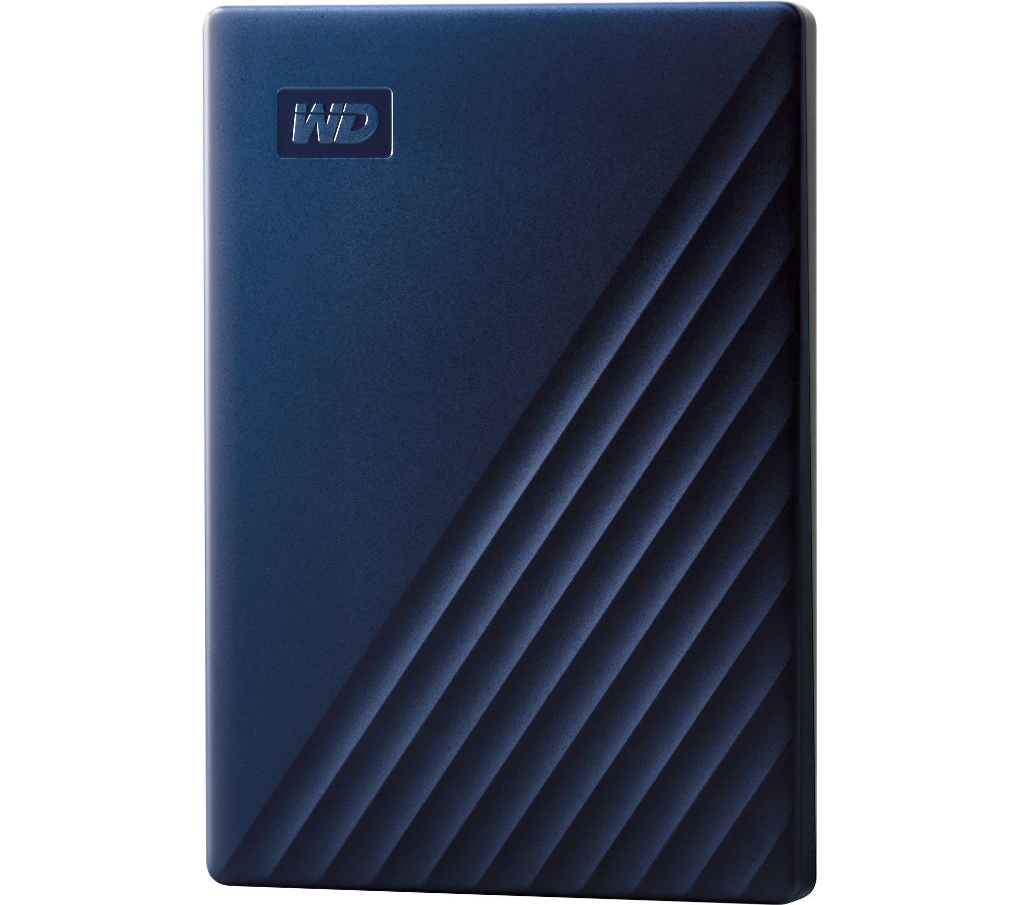 WD My Passport for Mac Portable Hard Drive - 2 TB, Midnight Blue image number 4 of 6