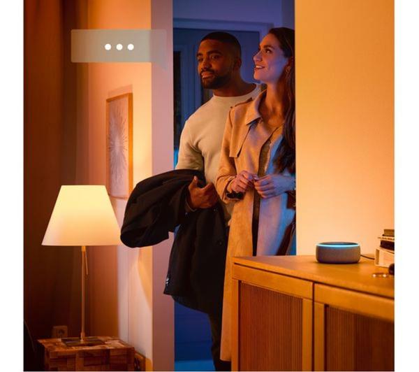 PHILIPS HUE White & Colour Ambiance Bluetooth LED Bulb - E27, Twin Pack image number 2