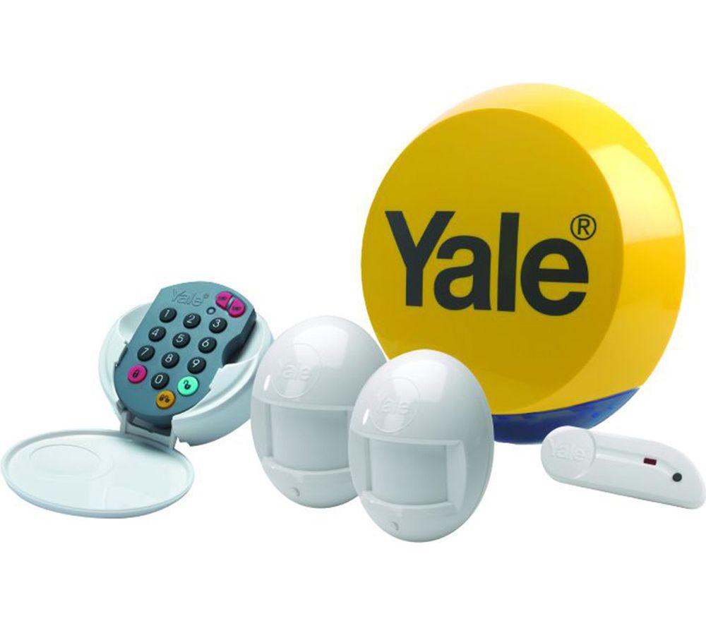 YALE HSA Essentials Alarm Kit, Yellow,White
