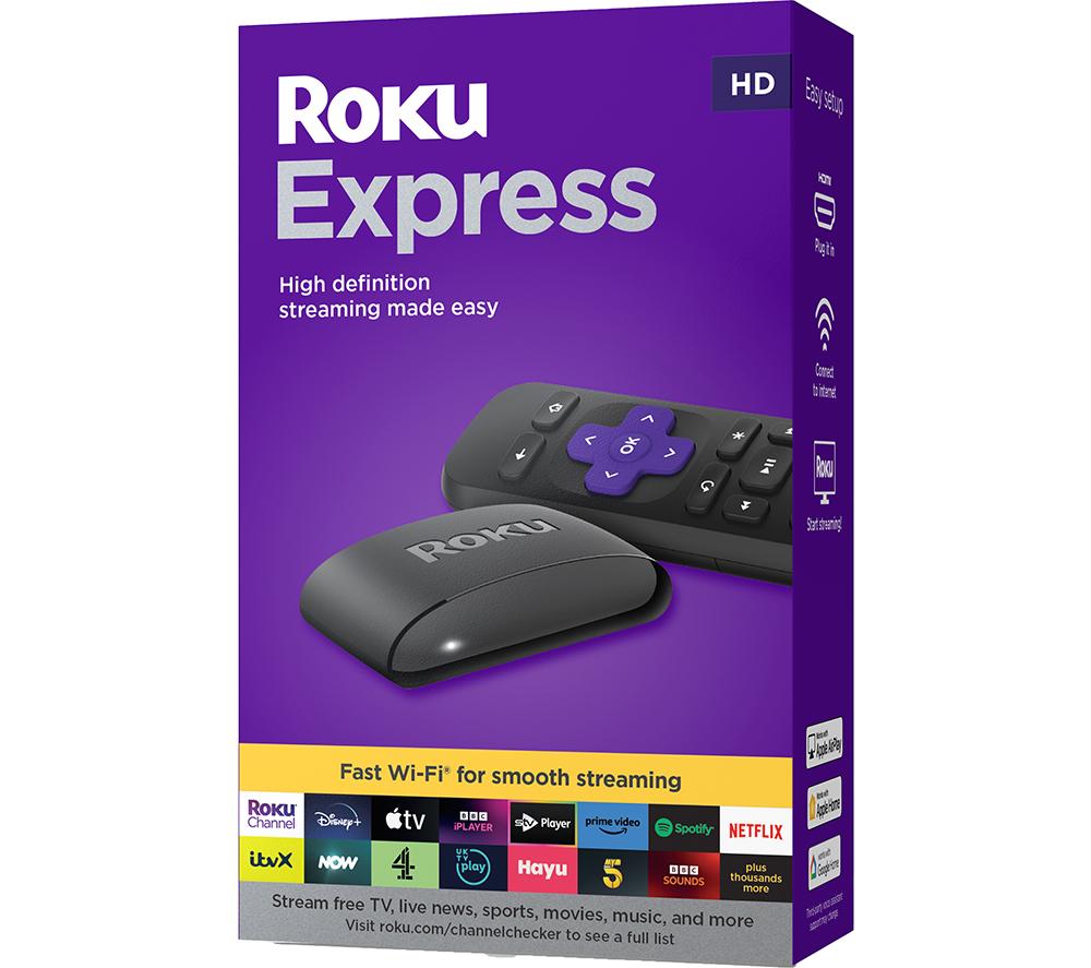 ROKU Express HD Streaming Media Player, Black