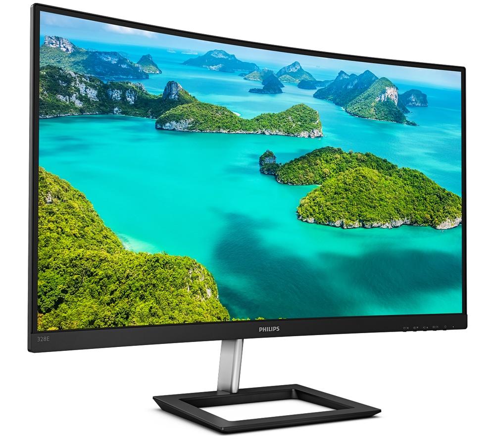 PHILIPS 328E1CA 4K Ultra HD 31.5" Curved LED Monitor - Black image number 3 of 9