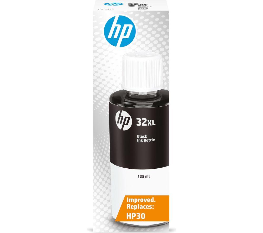 HP 32XL Original Black Ink Bottle, Black