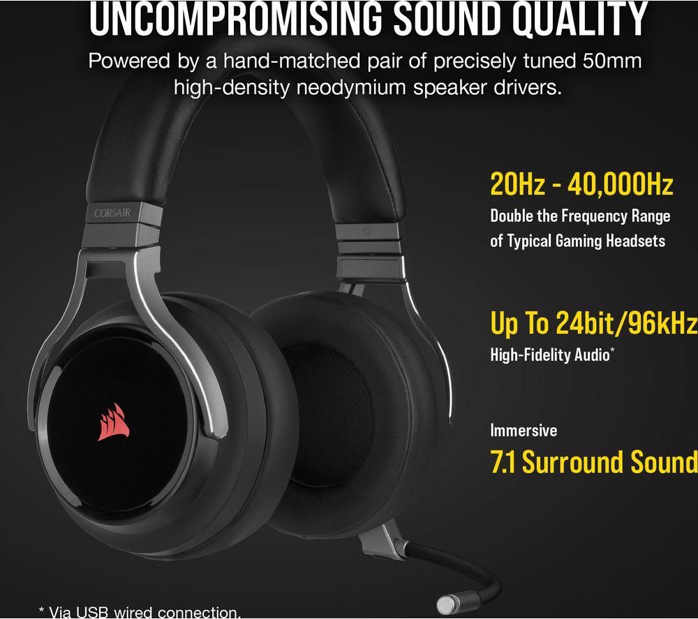 Corsair virtuoso rgb best sale wireless auriculares gaming 7.1