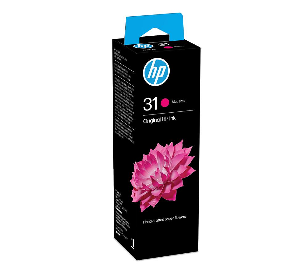 HP 31 Original Magenta Ink Bottle, Magenta