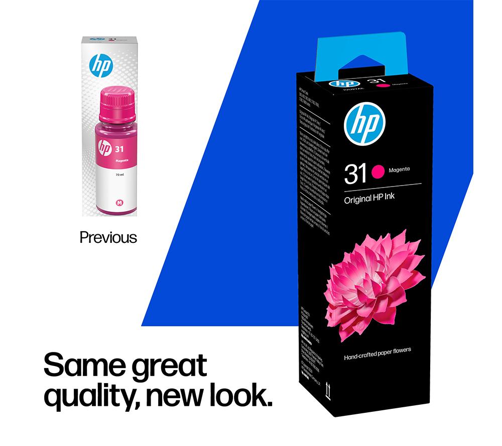HP 31 Original Magenta Ink Bottle image number 2 of 10