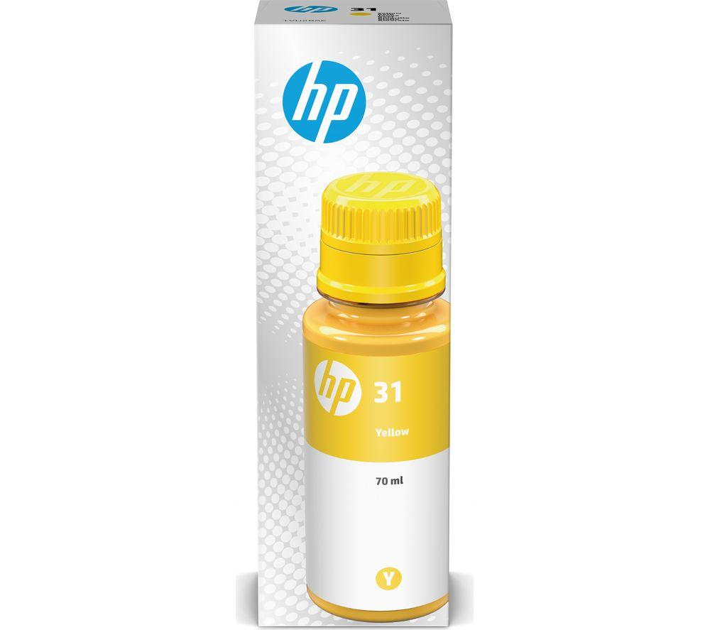 HP 31 Original Yellow Ink Bottle, Yellow