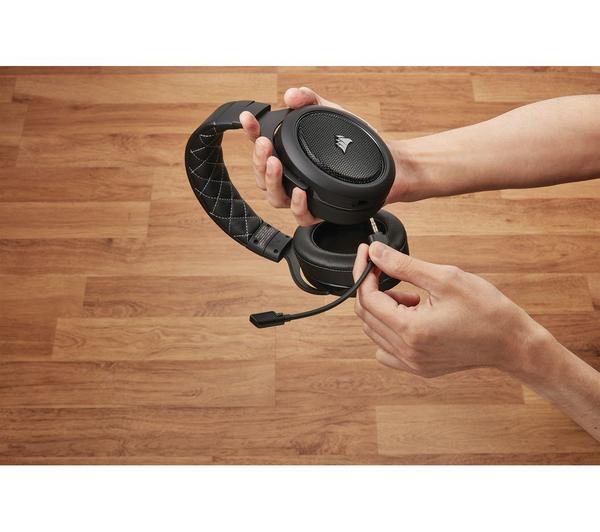 CORSAIR HS70 PRO Wireless 7.1 Gaming Headset - Black image number 6