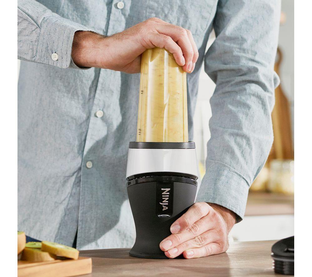 NINJA Nutri Ninja QB3001UKS Blender - Black & Silver image number 4 of 5