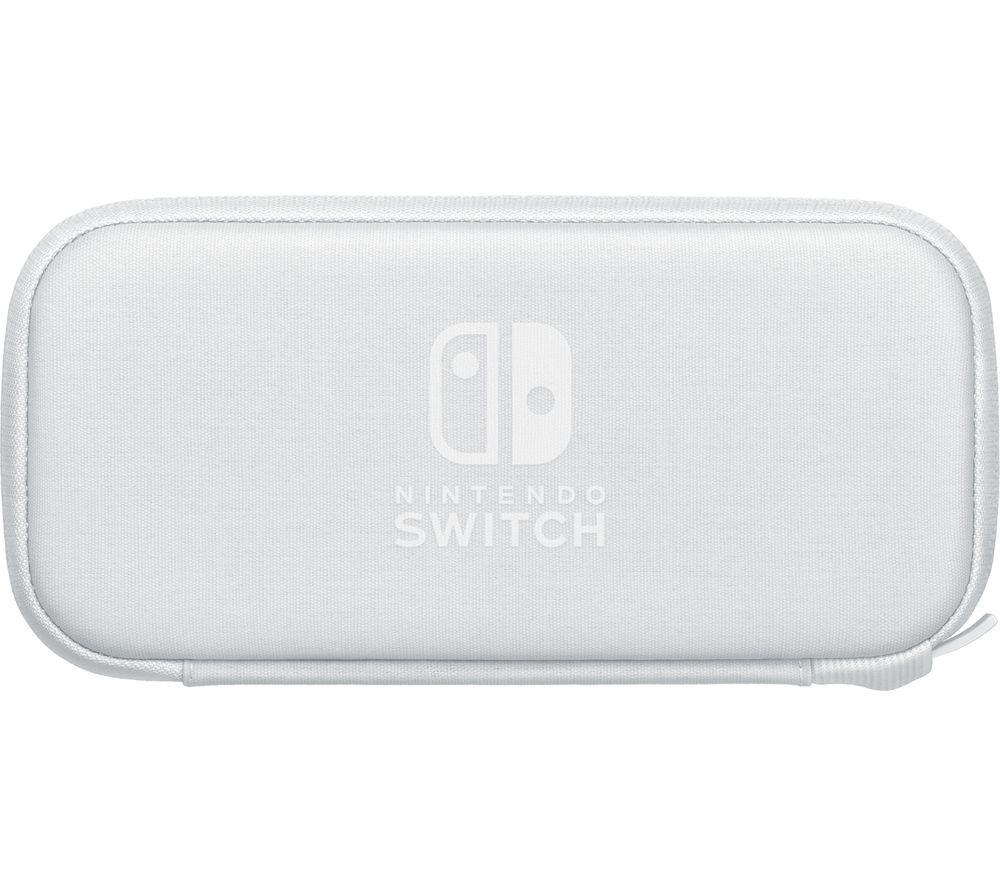 White nintendo store switch lite case