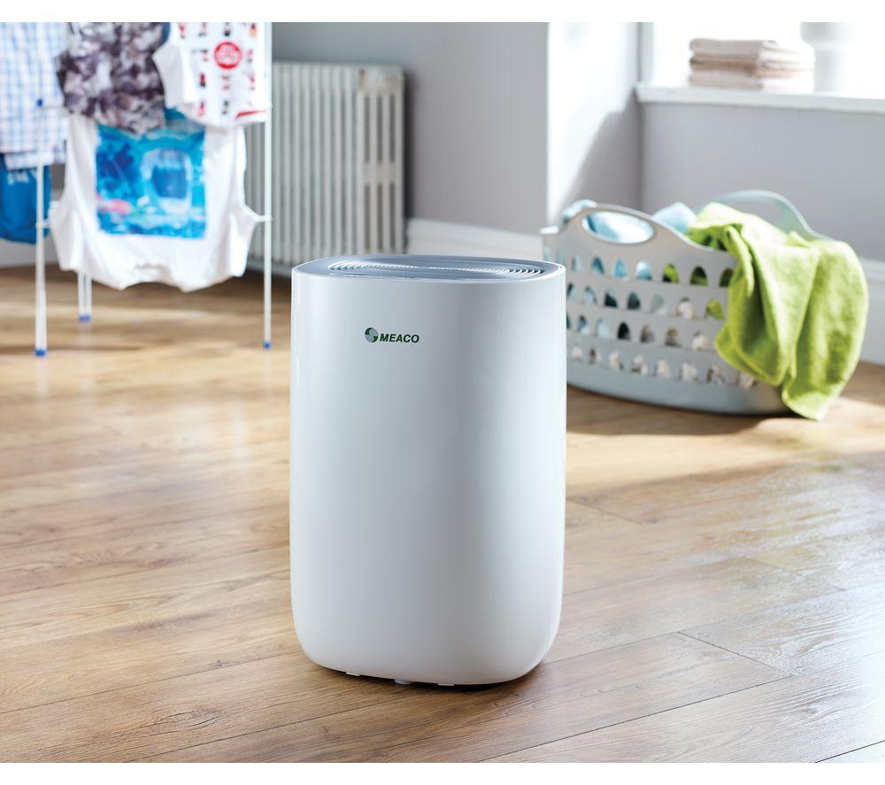 MEACO MeacoDry ABC10L 10L Portable Dehumidifier - Silver & White image number 4 of 8