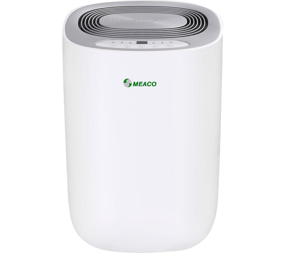 MEACO MeacoDry ABC10L 10L Portable Dehumidifier - Silver & White image number 5 of 8
