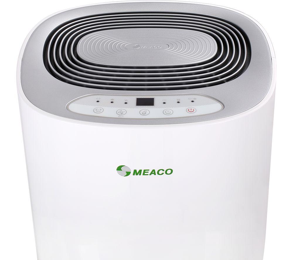 MEACO MeacoDry ABC10L 10L Portable Dehumidifier - Silver & White image number 7 of 8