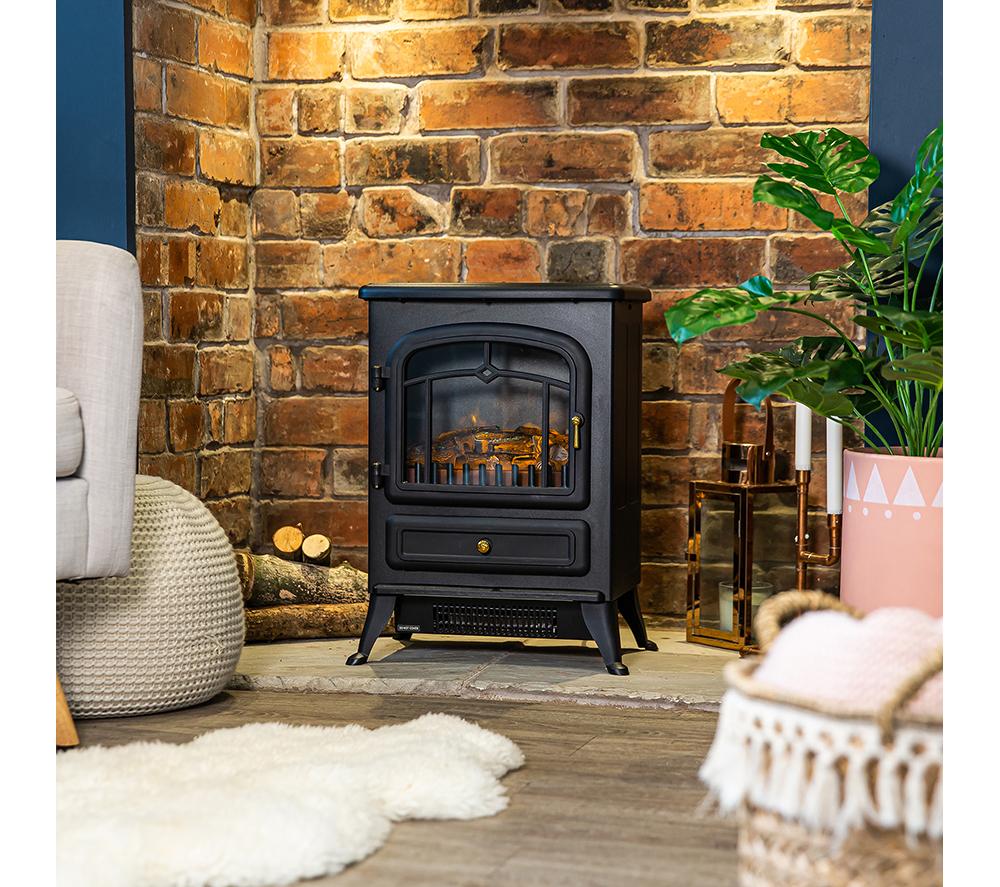 RUSSELL HOBBS RHEFSTV1002B Electric Fire Stove - Black image number 8 of 11