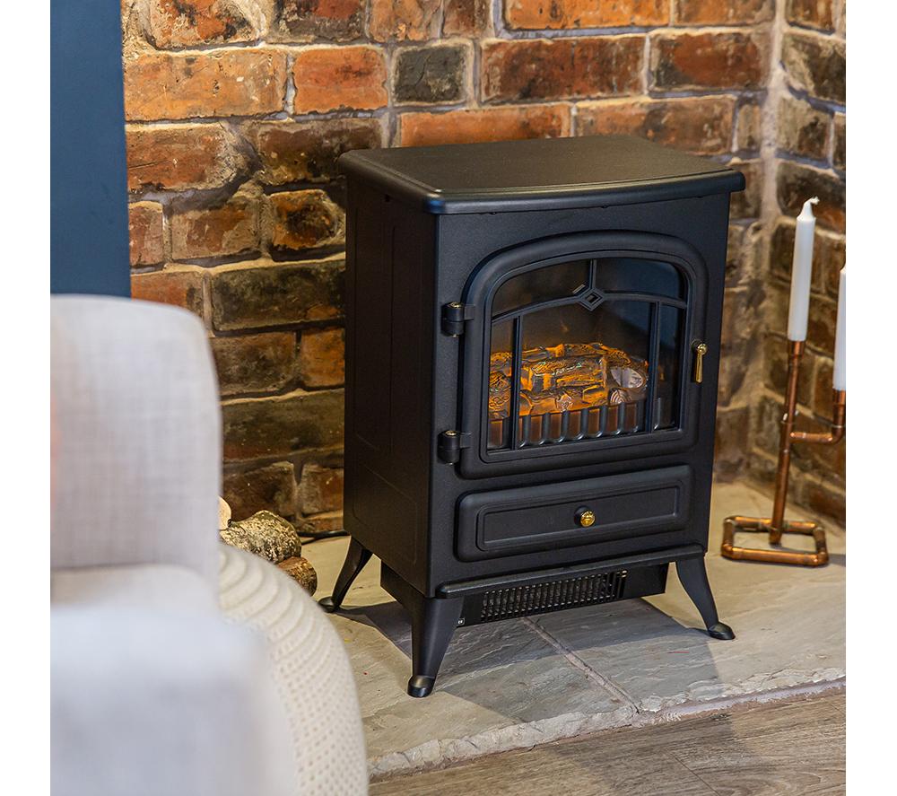 RUSSELL HOBBS RHEFSTV1002B Electric Fire Stove - Black image number 9 of 11