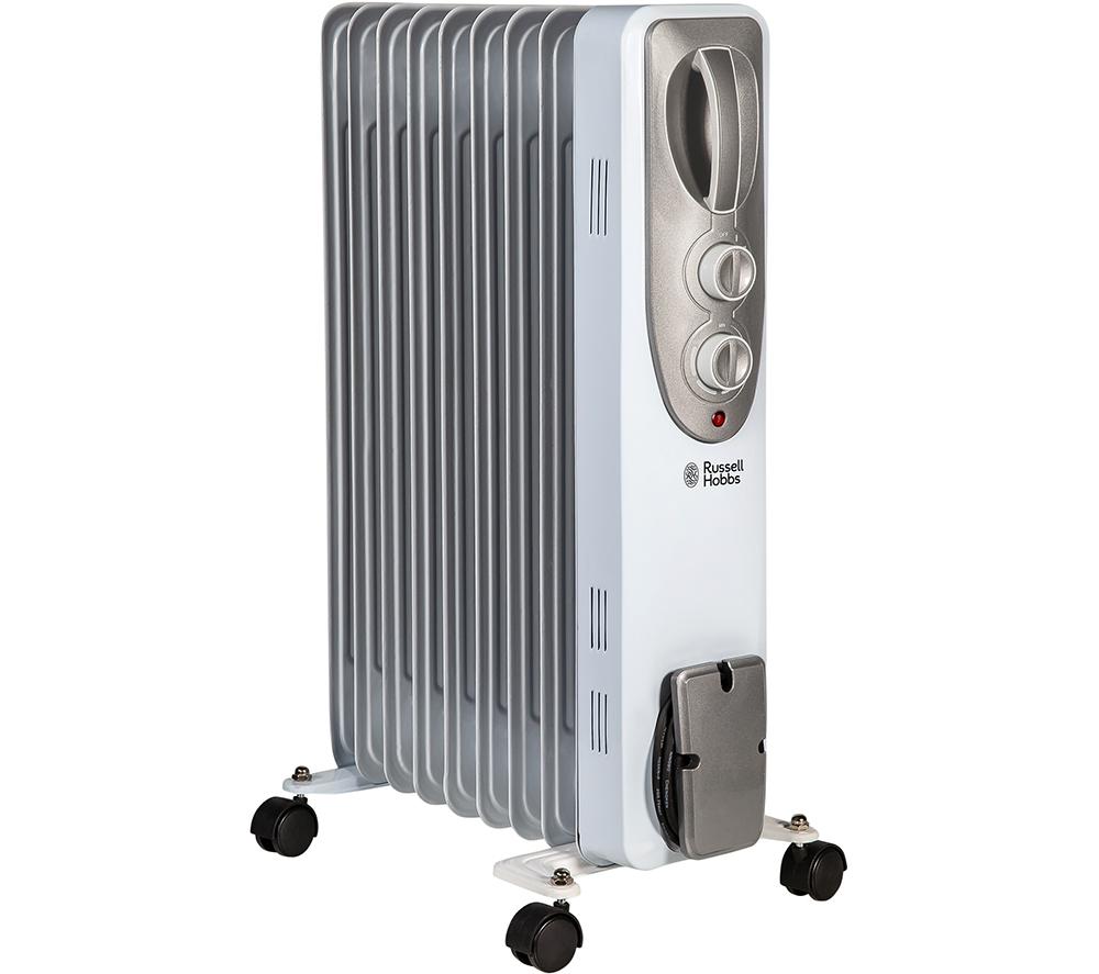 RUSSELL HOBBS RHOFR5002 Portable Oil-Filled Radiator - White image number 2 of 7