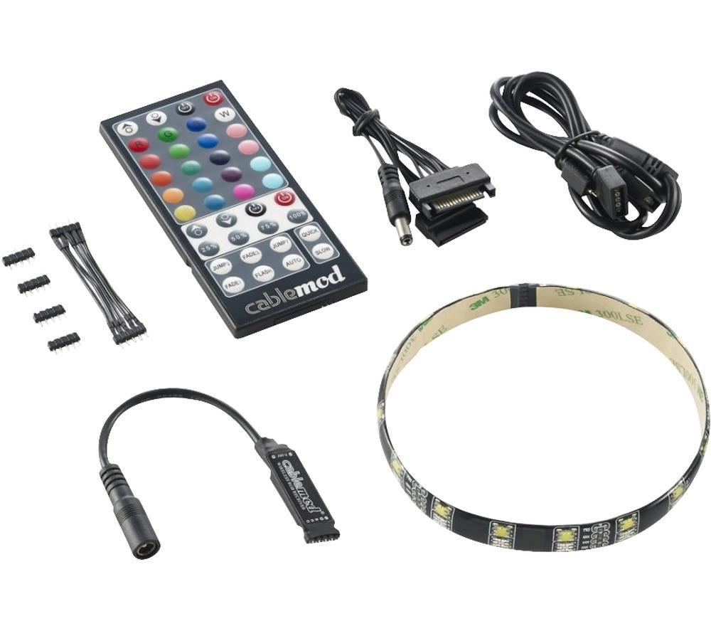 CABLEMOD WideBeam Hybrid LED Kit - 30 cm, White/RGB image number 2 of 2