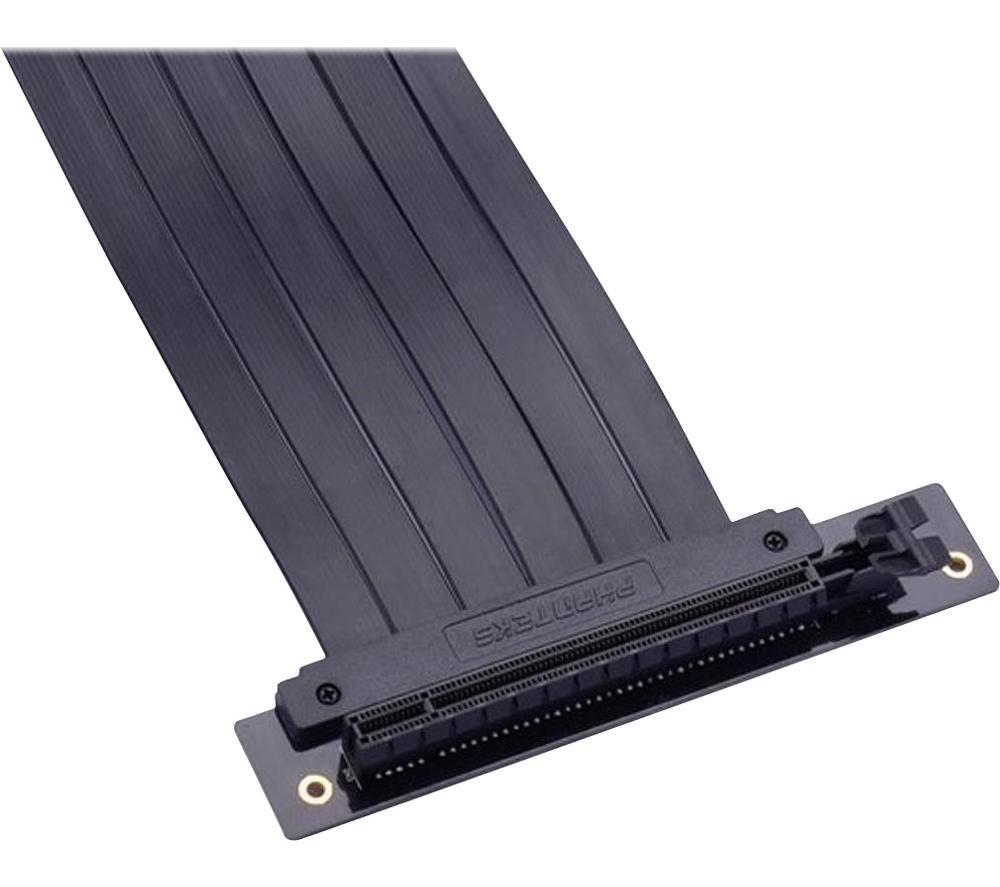Image of PHANTEKS Flatline PH-CBRS_FL22 220 mm PCI-E X16 Riser Cable - Black, Black