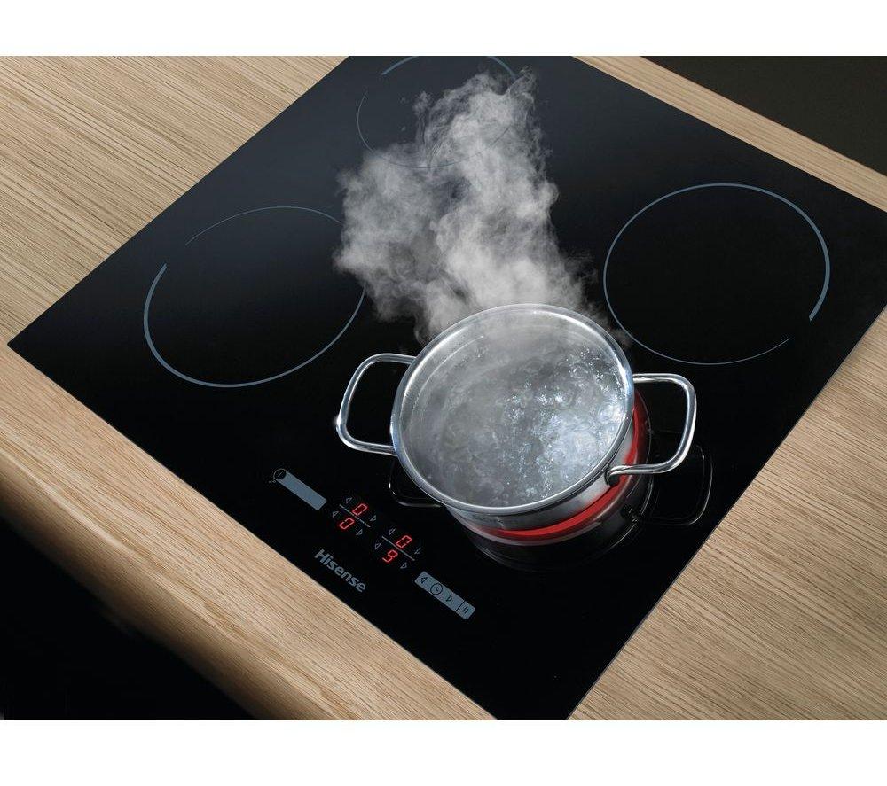 HISENSE E6432C 60 cm Electric Ceramic Hob - Black image number 14 of 14