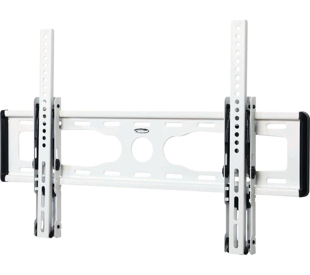 SANDSTROM STXL20 Tilt 90 TV Bracket - White, White