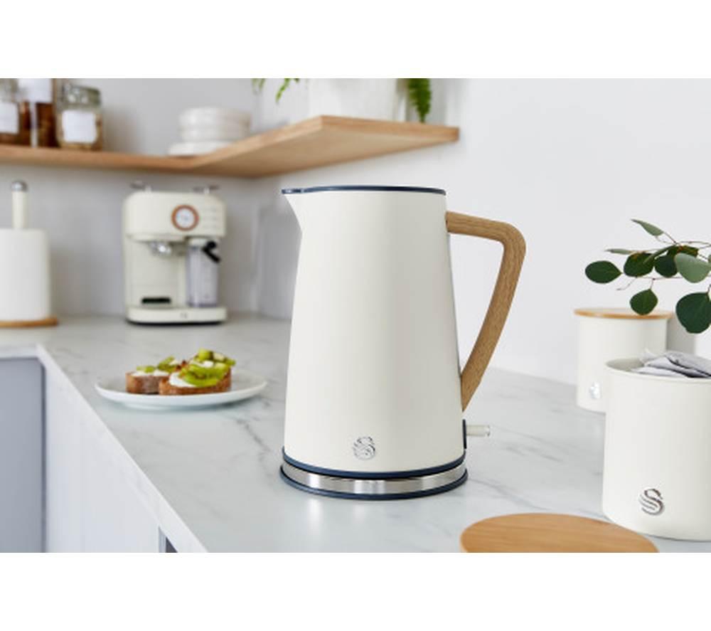 SWAN Nordic Cordless SK14610WHTN Jug Kettle - White image number 4 of 8