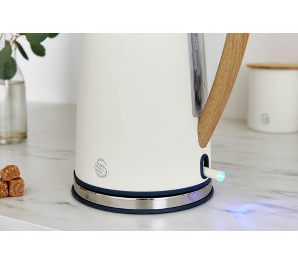 SWAN Nordic Cordless SK14610WHTN Jug Kettle - White image number 6 of 8