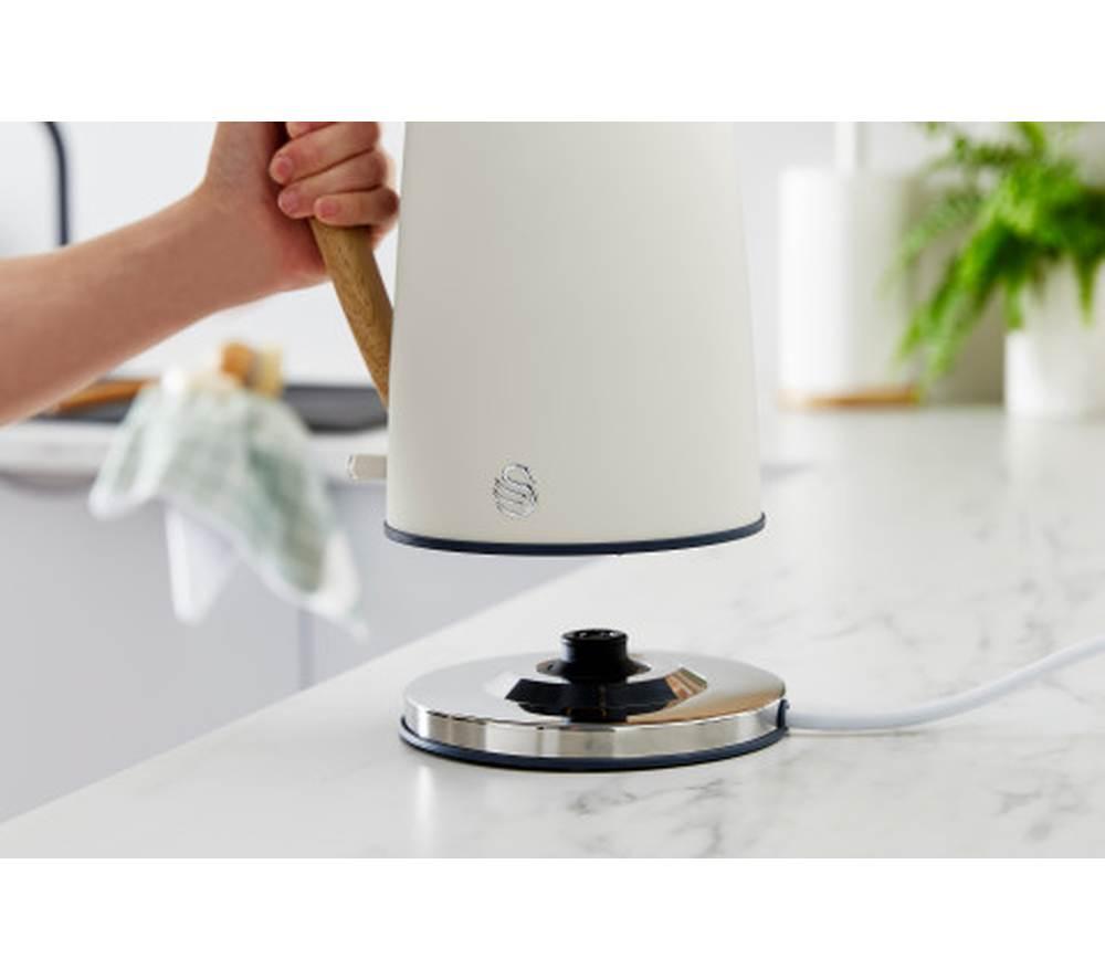 SWAN Nordic Cordless SK14610WHTN Jug Kettle - White image number 8 of 8