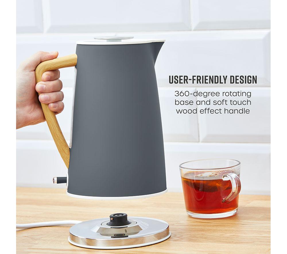SWAN Nordic Cordless SK14610GRYN Jug Kettle - Grey image number 4 of 15