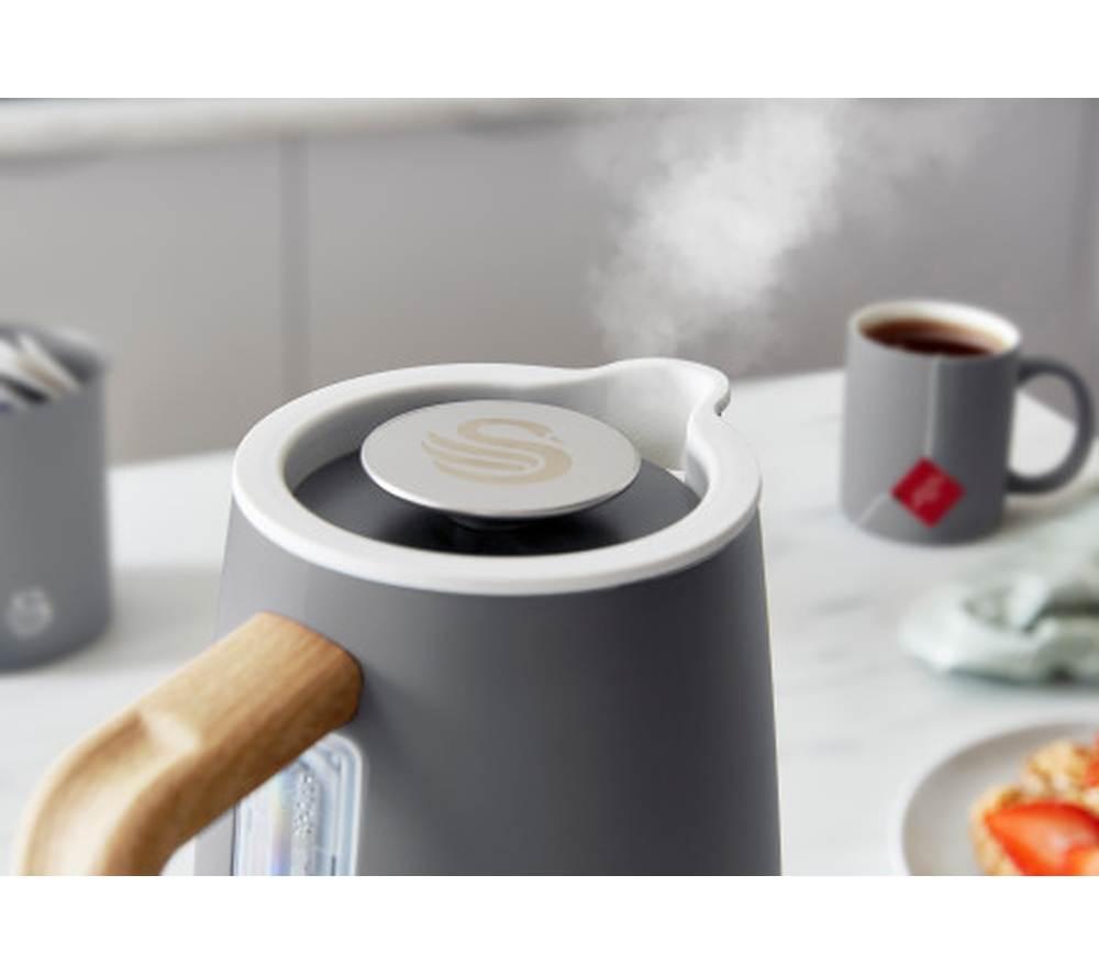 SWAN Nordic Cordless SK14610GRYN Jug Kettle - Grey image number 15 of 15