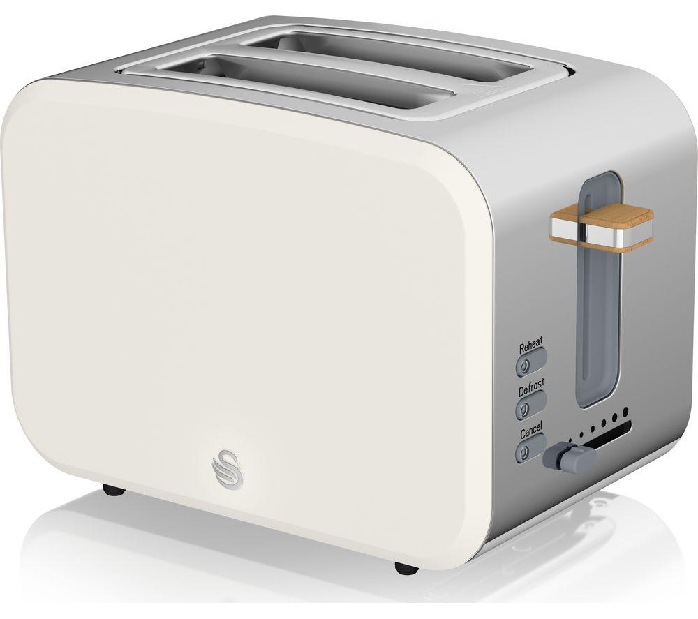 SWAN Nordic ST14610WHTN 2-Slice Toaster - White