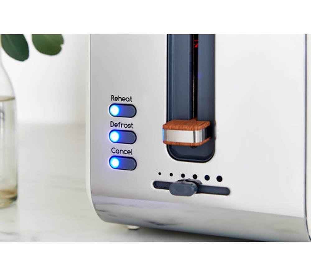 SWAN Nordic ST14610WHTN 2-Slice Toaster - White image number 7 of 7