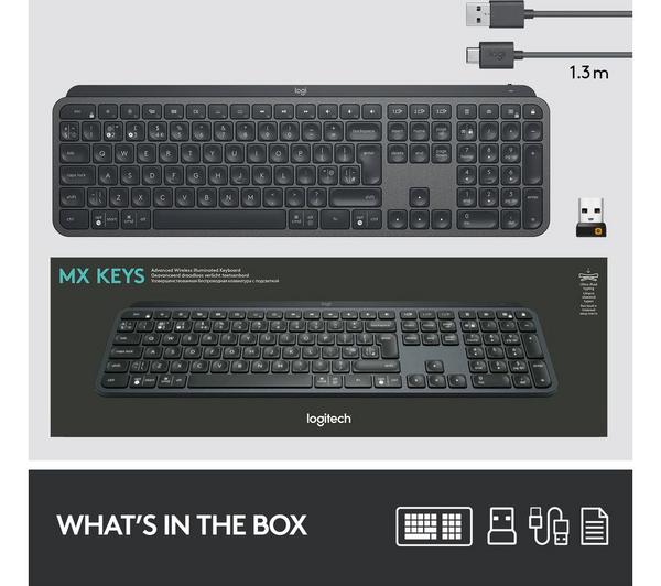 LOGITECH MX Keys Wireless Keyboard image number 9