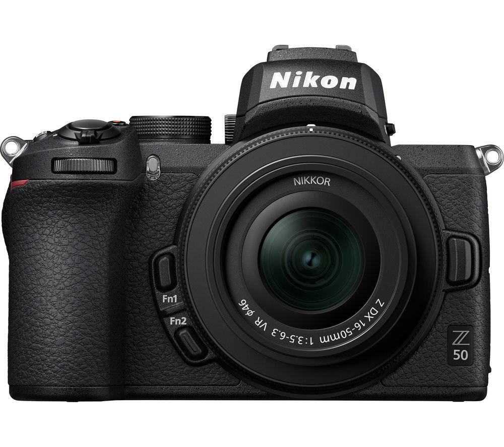 NIKON Z 50 Mirrorless Camera with NIKKOR Z DX 16-50 mm f/3.5-6.3 VR Lens & FTZ Mount Adapter image number 11 of 11