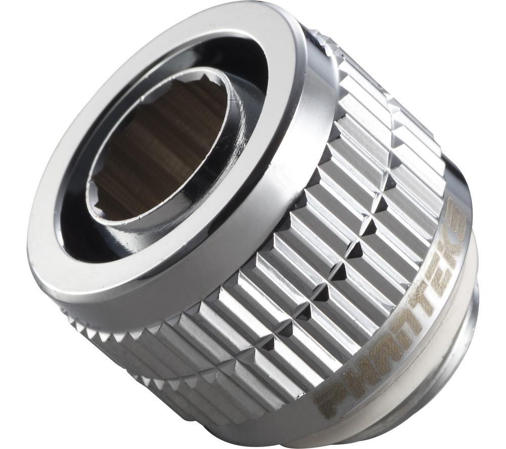 Image of PHANTEKS Glacier 13/10 mm Compression Fitting - Mirror Chrome, Silver/Grey