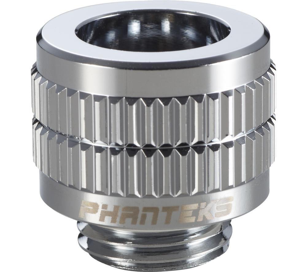 Image of PHANTEKS Glacier 12 mm Hard Tube Fitting - Mirror Chrome, Silver/Grey