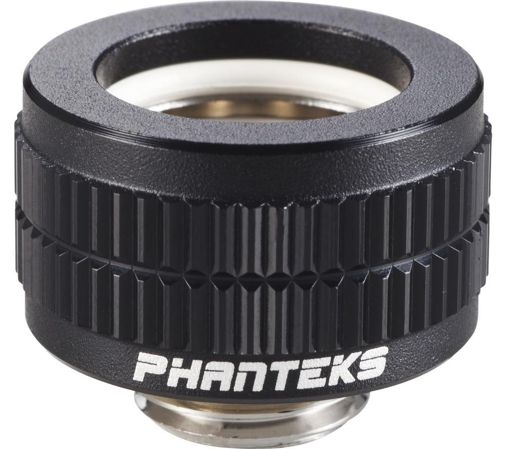 Image of PHANTEKS Glacier 16 mm Hard Tube Fitting - Satin Black, Black