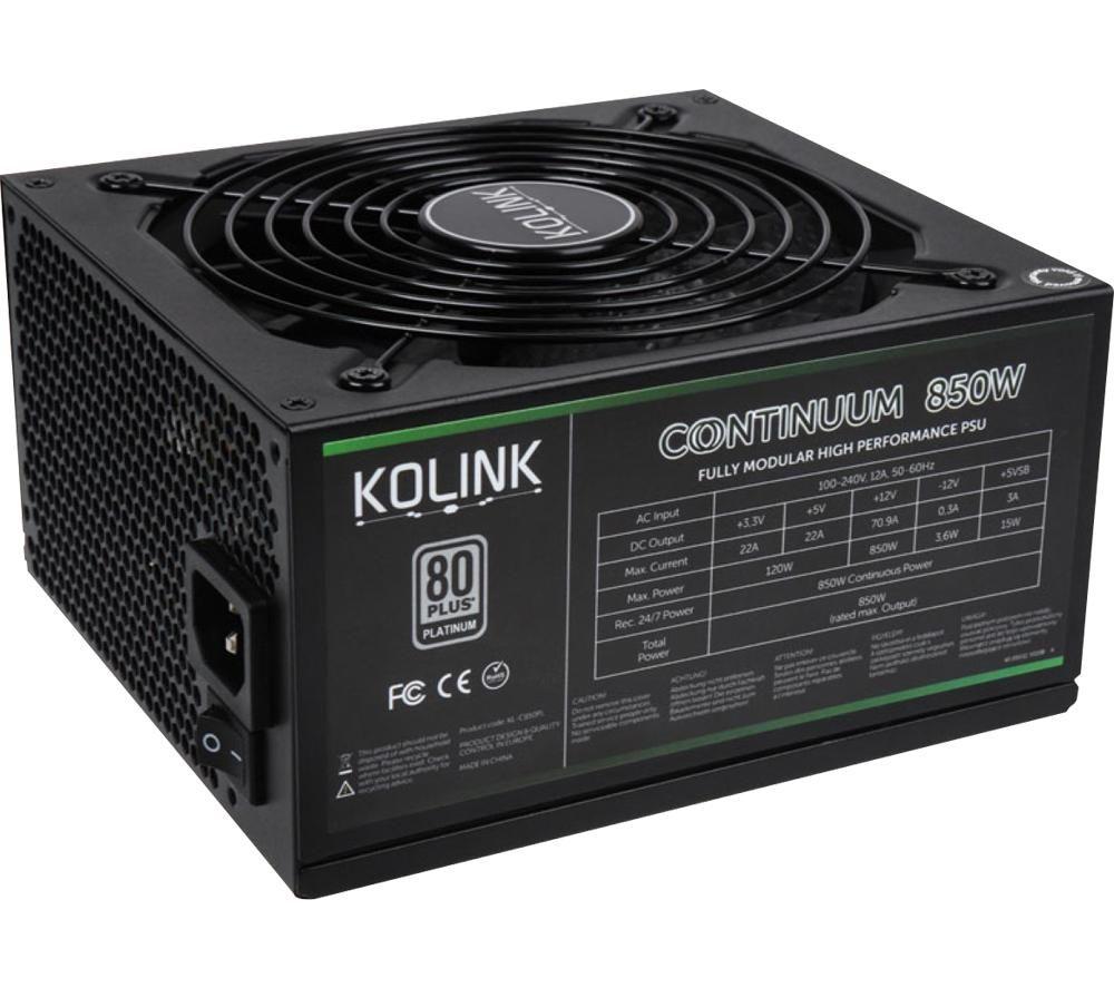 Image of KOLINK Continuum KL-C850PL ATX Modular PSU - 850 W