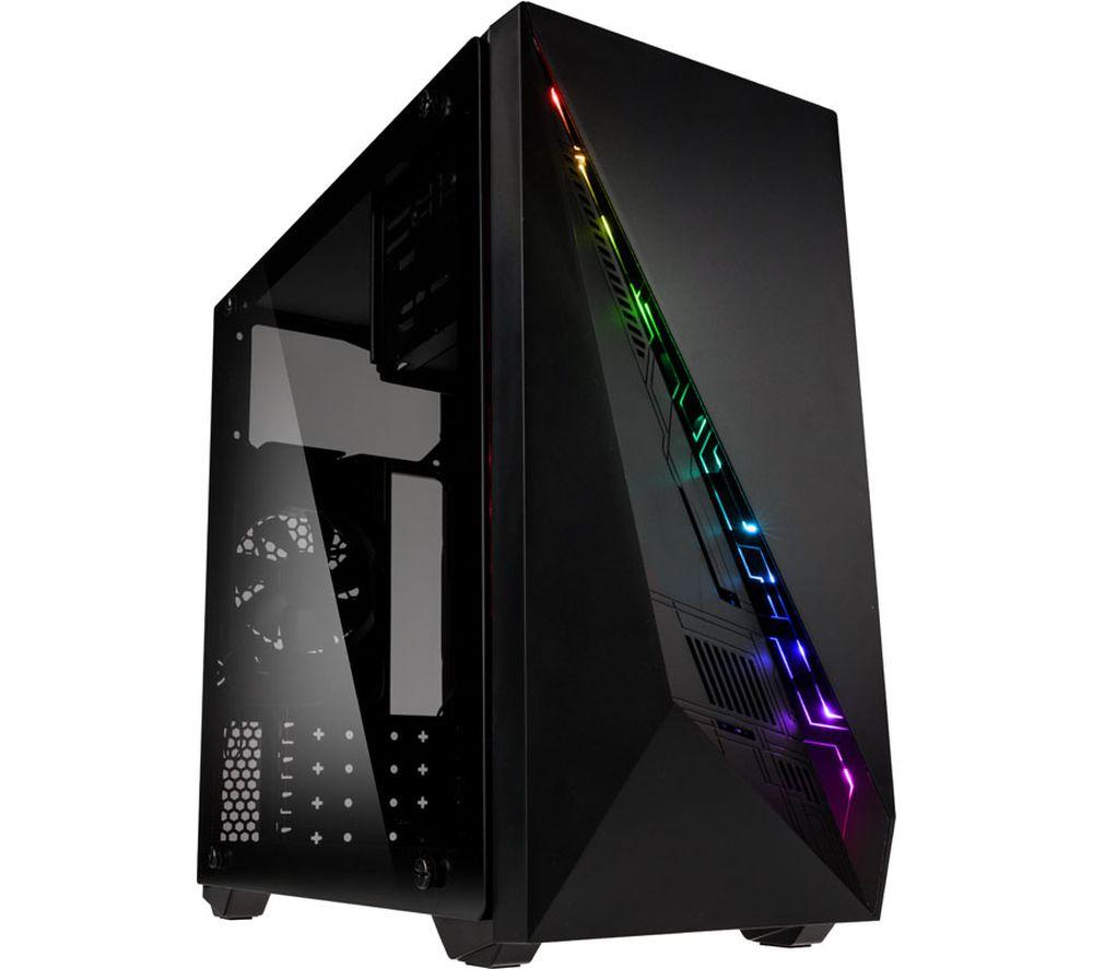 Image of KOLINK Inspire K2 Micro ATX Mid-Tower PC Case - Black, Black