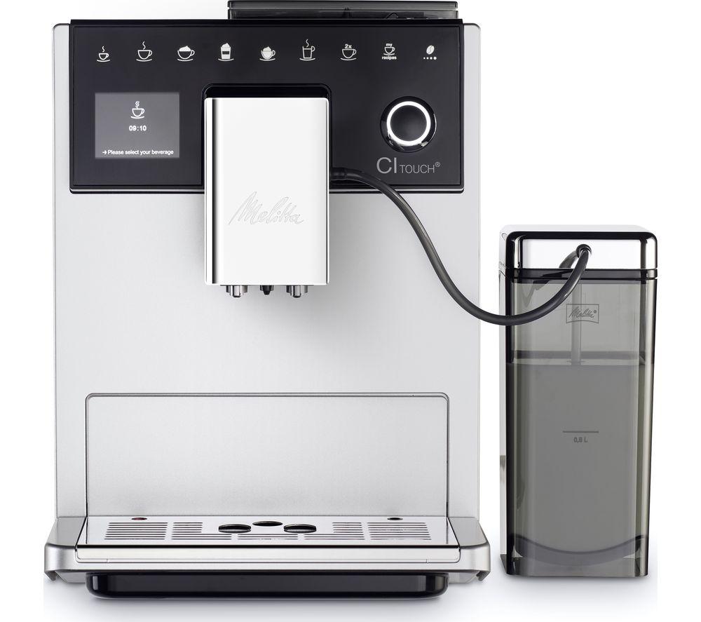 MELITTA CI Touch F630-101 Bean to Cup Coffee Machine - Silver, Silver/Grey