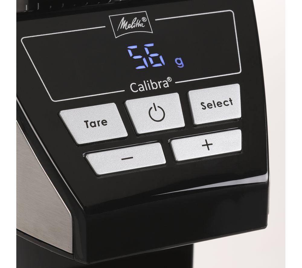 MELITTA Calibra Electric Coffee Grinder - Black & Stainless Steel image number 7 of 13