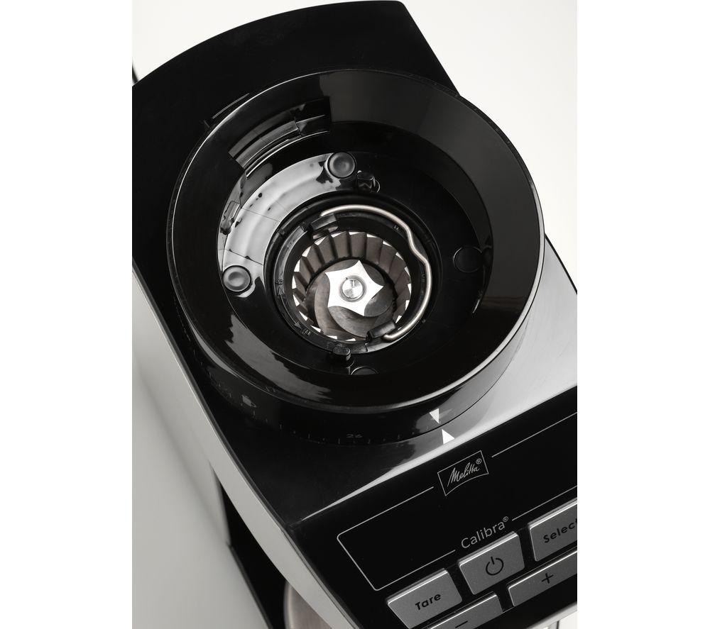 MELITTA Calibra Electric Coffee Grinder - Black & Stainless Steel image number 12 of 13