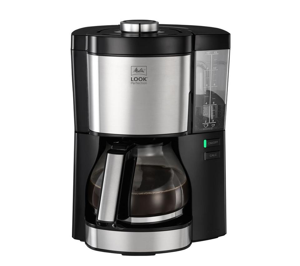 MELITTA Look V Perfection Filter Coffee Machine - Black & Stainless Steel