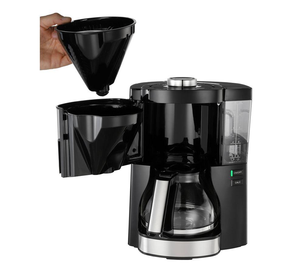 MELITTA Look V Perfection Filter Coffee Machine - Black & Stainless Steel image number 6 of 6