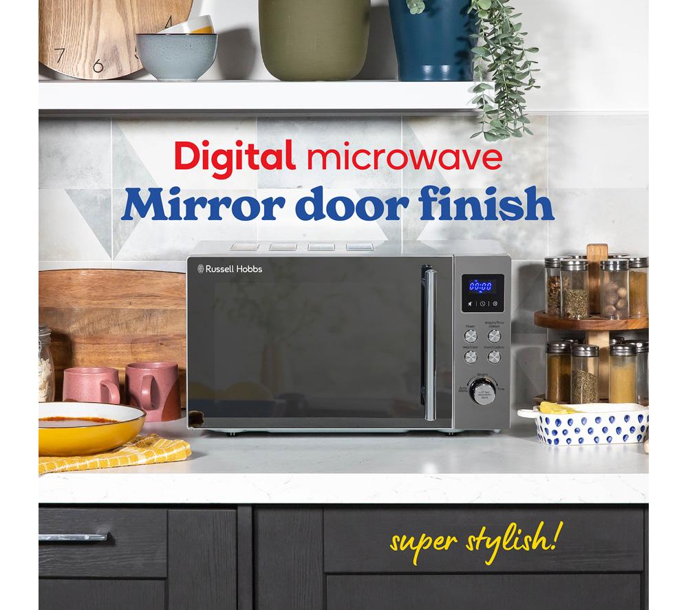 RUSSELL HOBBS RHM2086SS Solo Microwave - Stainless Steel image number 5 of 8