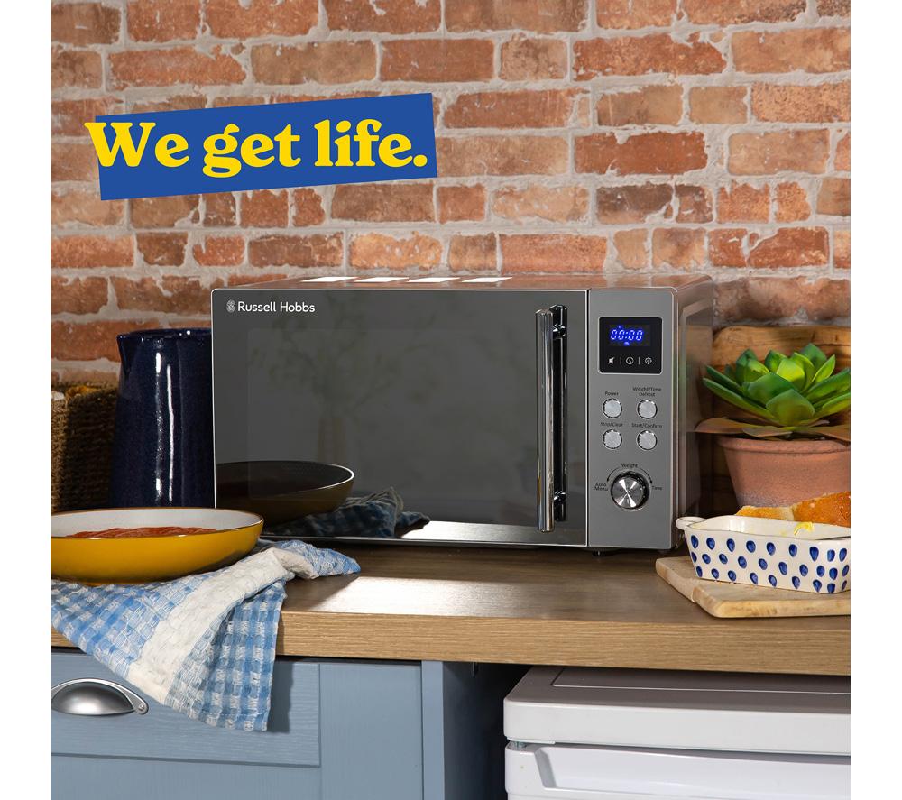 RUSSELL HOBBS RHM2086SS Solo Microwave - Stainless Steel image number 8 of 8