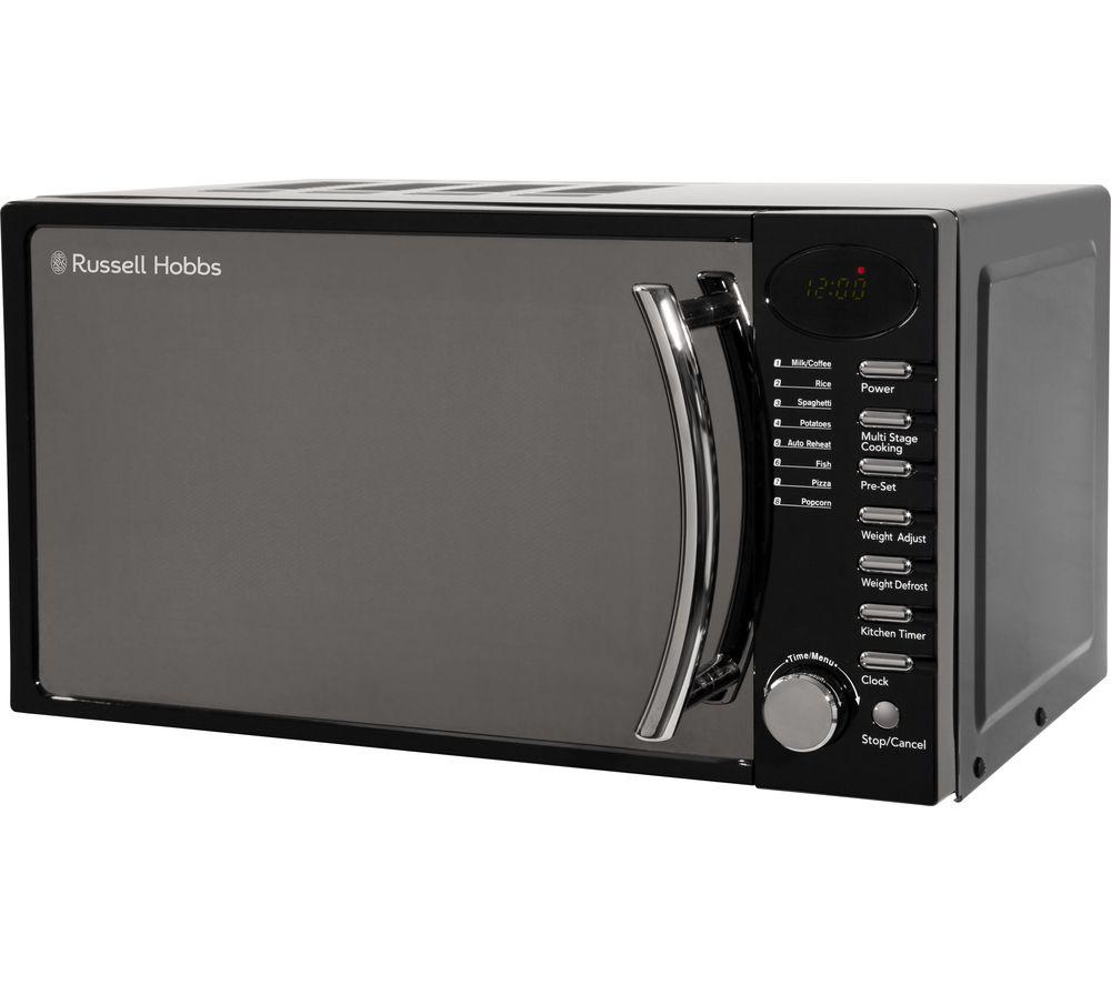 RUSSELL HOBBS RHM1714BC Compact Solo Microwave - Black