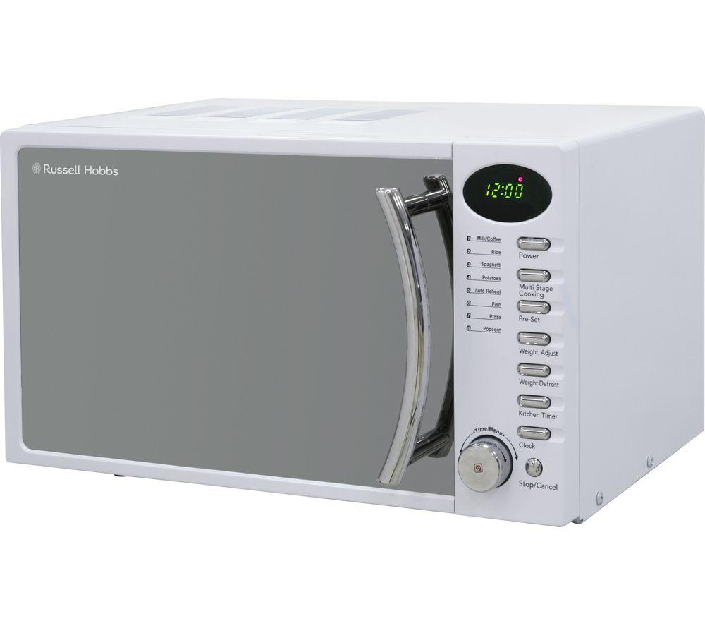 RUSSELL HOBBS RHM1714WC Compact Solo Microwave - White
